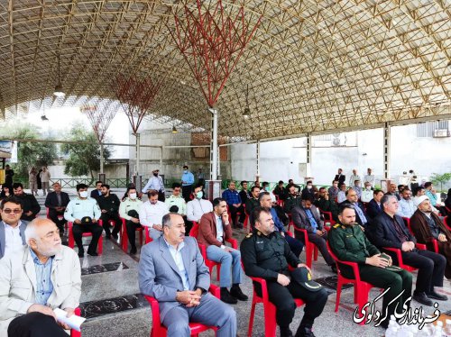 عطر افشانی گزارشهدا در  سالروز آزادسازی خرمشهر در شهرستان کردکوی