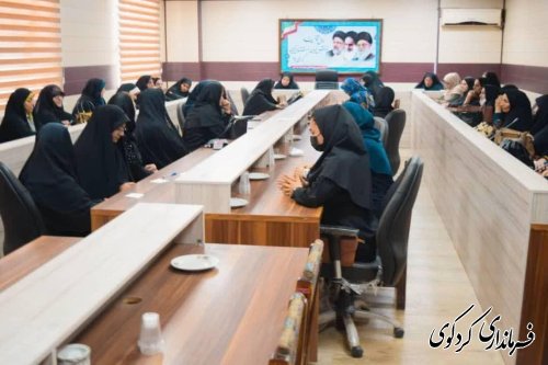 نشست مدیر کل امور بانوان و خانواده استانداری با زنان فرهیخته و توانمند شهرستان برگزار شد.