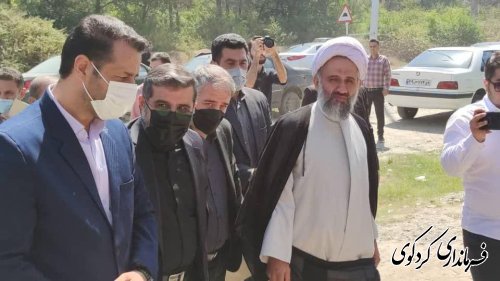 وزیر ارشاد اسلامی از کردکوی بازدید کرد