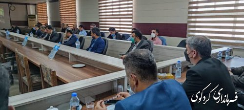 برگزاری چهارمین نشست شورای اداری شهرستان