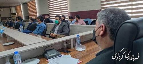برگزاری چهارمین نشست شورای اداری شهرستان