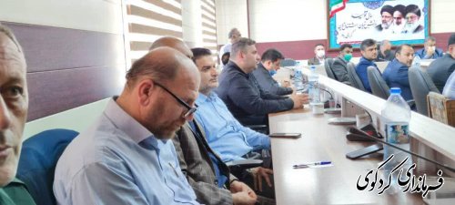 برگزاری چهارمین نشست شورای اداری شهرستان