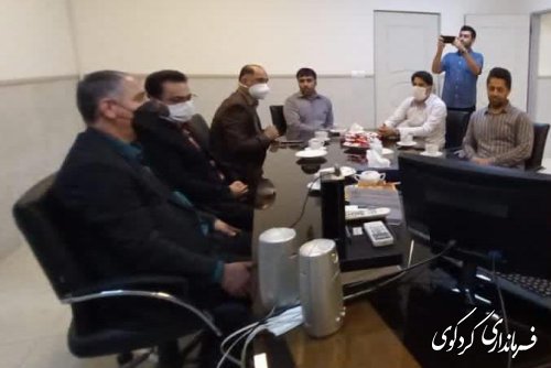 قدردانی فرماندار کردکوی در دیدار بت پزشکان بیمارستان امیرالمومنین