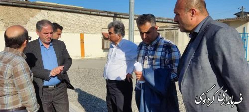 بازدید نمایندگان ستاد سفر ریاست جمهوری از پروژه های شهرستان جهت تخصیص اعتبارات 