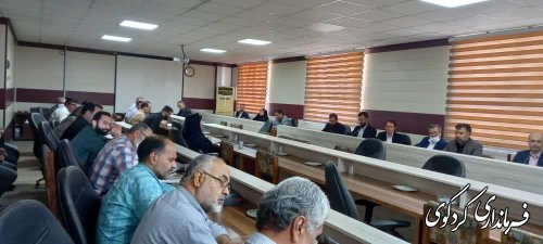 نشست هماهنگی برگزاری برنامه های هفته دفاع مقدس و اربعین حسینی برگزار شد