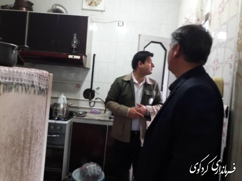 منزل مسکونی یکی از شهروندان نیازمند محله بالابلوک شهر کردکوی