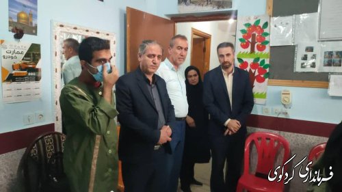 ""مرکز توانبخشی ذهنی بالای چهارده سال شکوفا ""شهر کردکوی بازدید کرد.