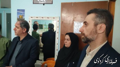 ""مرکز توانبخشی ذهنی بالای چهارده سال شکوفا ""شهر کردکوی بازدید کرد.
