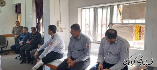 فرماندار کردکوی از آتش نشانان، تقدیر و تشکر کرد