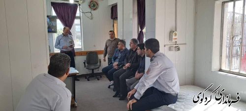 فرماندار کردکوی از آتش نشانان، تقدیر و تشکر کرد