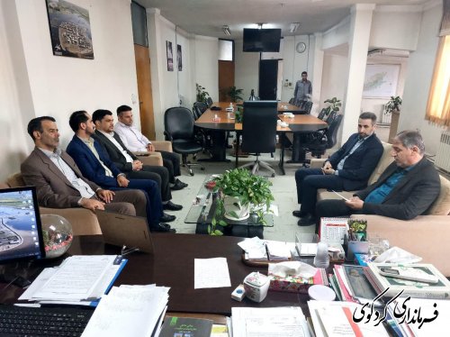 دکتر کیانی مدیرکل بهزیستی استان با فرماندار کردکوی دیدار و گفتگو کردند