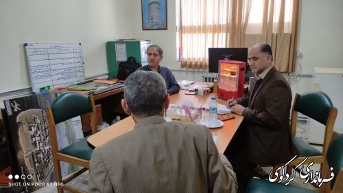 ملاقات شهروندان با فرماندار کردکوی