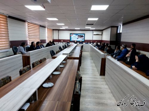 برگزاری آئین تودیع و معارفه در فرمانداری کردکوی