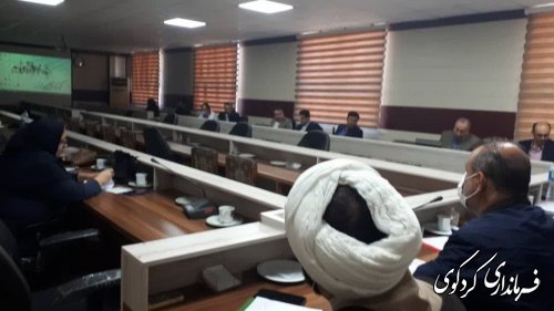 پنجمین نشست  ستاد جمعیت شهرستان به ریاست مولایی فر فرماندار  و با حضور اعضای این ستاد در فرمانداری برگزار شد.