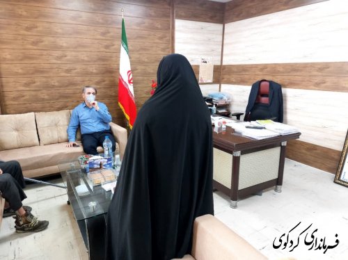  ﻿ جمعی از شهروندان بصورت جداگانه با فرماندار دیدار و گفتگو کردند