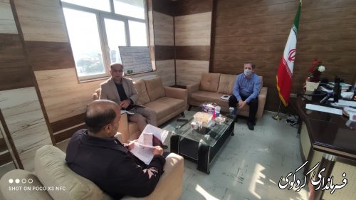  ﻿ جمعی از شهروندان بصورت جداگانه با فرماندار دیدار و گفتگو کردند