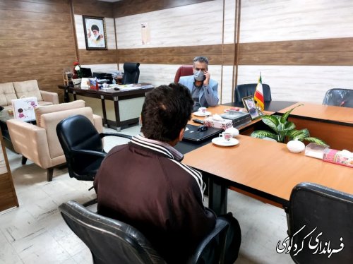 تعدادی از شهروندان کردکوی بامهندس شریفی معاون فرماندار شهرستان دیدار و گفتگو کردند