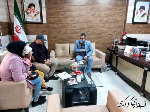 تعدادی از شهروندان کردکوی بامهندس شریفی معاون فرماندار شهرستان دیدار و گفتگو کردند