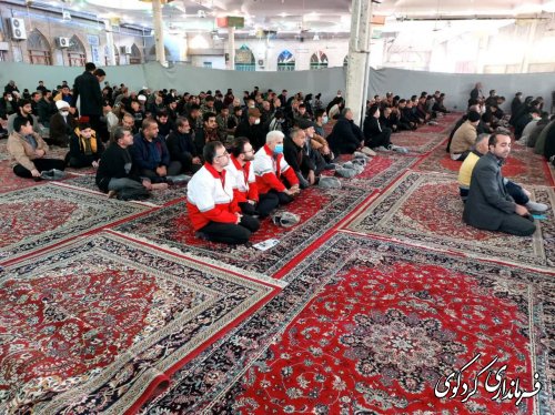 برگزاری مراسم یوم الله نهم دی در مصلای نماز جمعه شهر کردکوی 