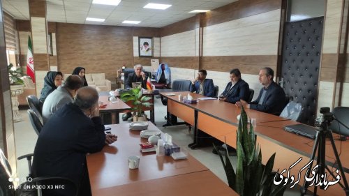 دیدار مدیر کل سازمان انتقال خون استان با فرماندار