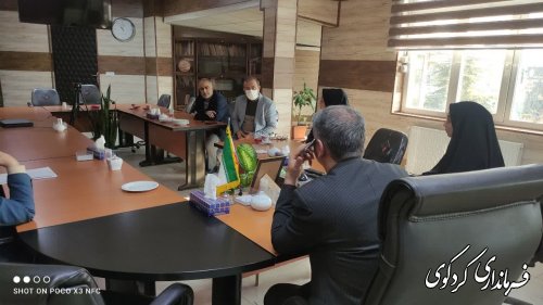 دیدار مدیر کل سازمان انتقال خون استان با فرماندار