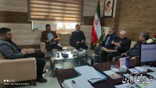 تعدادی زیادی از شهروندان با دکتر مولایی فر فرماندار کردکوی دیدار وگفتگو کردند