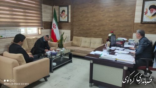 تعدادی زیادی از شهروندان با دکتر مولایی فر فرماندار کردکوی دیدار وگفتگو کردند