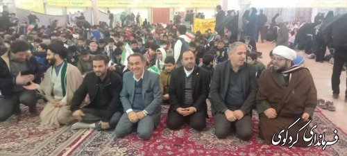 زنگ آعاز چهل و چهارمین بهار آزادی با حضور فرماندار و مسئولان نواخته شد.
