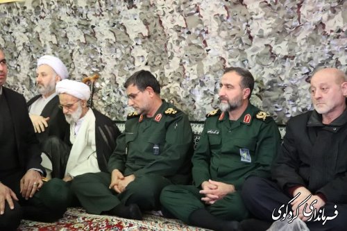 هفدهمین یادواره سرداران و ۳۱۳ شهید شهرستان کردکوی برگزار شد