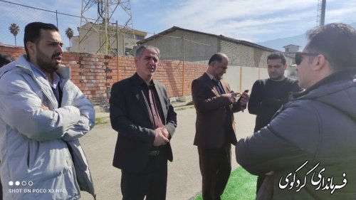 بهره برداری از مدرنترین چمن مصنوعی زمین فوتبال در کردکوی