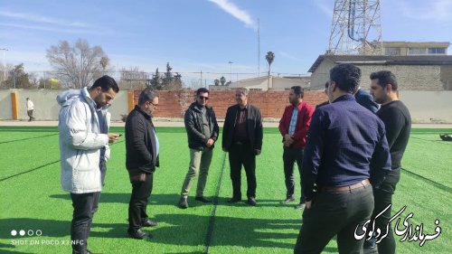 بهره برداری از مدرنترین چمن مصنوعی زمین فوتبال در کردکوی