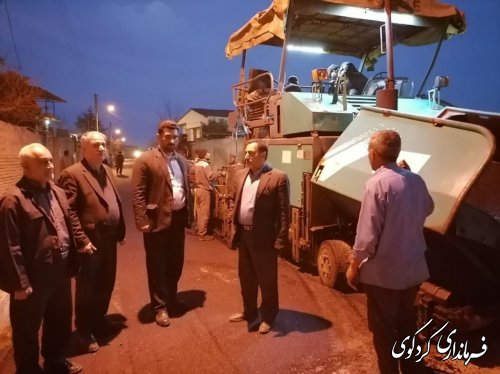 ۳ هزار متر مربع آسفالت معابر روستای مهتر کلاته با اعتبار ۱/۸میلیارد تومان اجرایی می شود