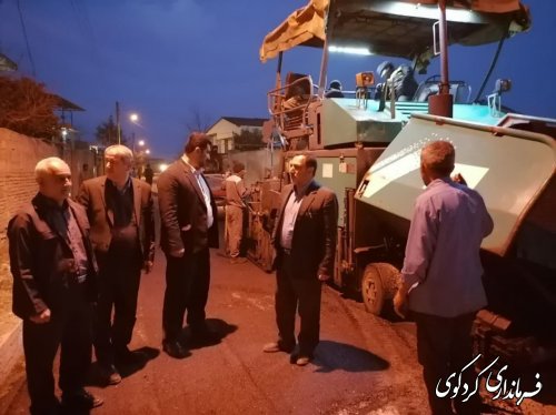 ۳ هزار متر مربع آسفالت معابر روستای مهتر کلاته با اعتبار ۱/۸میلیارد تومان اجرایی می شود
