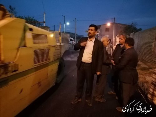 ۳ هزار متر مربع آسفالت معابر روستای مهتر کلاته با اعتبار ۱/۸میلیارد تومان اجرایی می شود