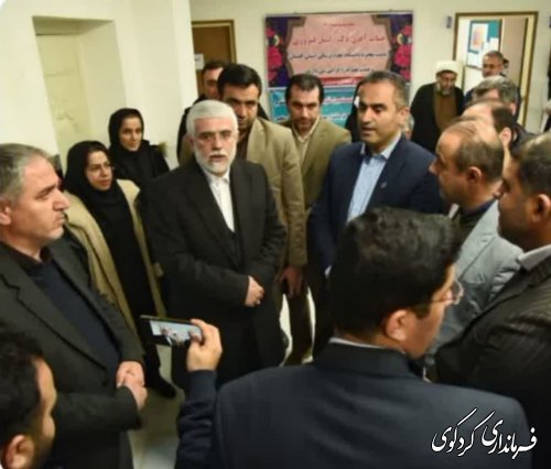 افتتاح مرکز جامع سلامت یساقی با حضور استاندار 