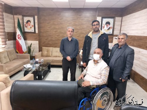  ﻿ تعدادی زیادی از شهروندان با دکتر مولایی فر فرماندار کردکوی دیدار وگفتگو کردند