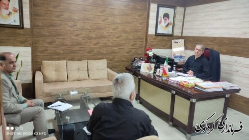  ﻿ ﻿ تعدادی زیادی از شهروندان با دکتر مولایی فر فرماندار کردکوی دیدار وگفتگو کردند