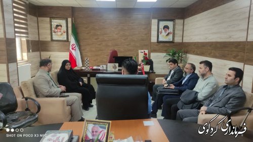 دیدار معاون دفتر بازرسی استانداری گلستان با فرماندار کردکوی