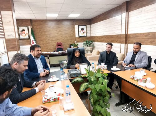 دیدار شهردار با فرماندار کردکوی