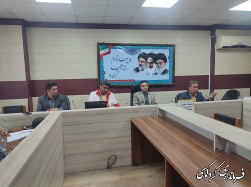برگزاری مانور زلزله در کردکوی