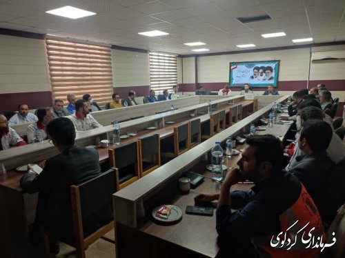 برگزاری مانور زلزله در کردکوی