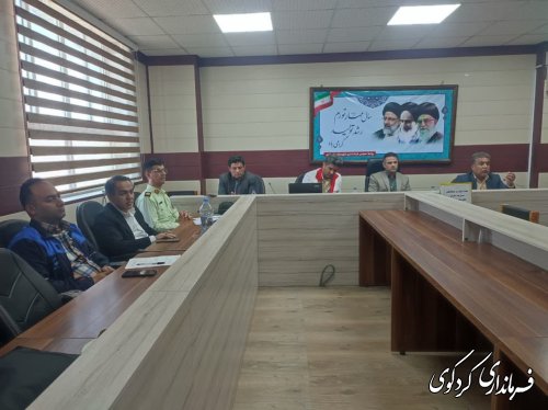 برگزاری مانور زلزله در کردکوی