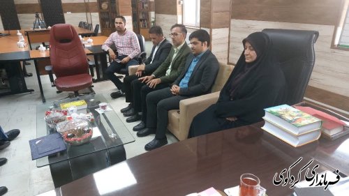 معارفه مدیر تازه بهزیستی کردکوی 