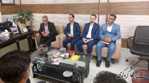 معارفه مدیر تازه بهزیستی کردکوی 