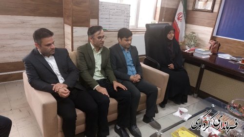 معارفه مدیر تازه بهزیستی کردکوی 