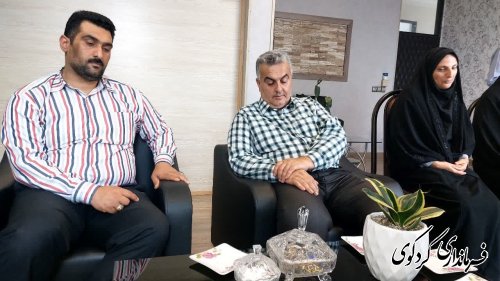 فرماندار کردکوی ازبانوان بخشداری به مناسبت روز دختر تجلیل کرد