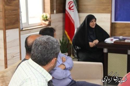 تعدادی از شهروندان با فرماندار کردکوی دیدار و گفتگو کردند