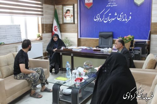 تعدادی از شهروندان با فرماندار کردکوی دیدار و گفتگو کردند
