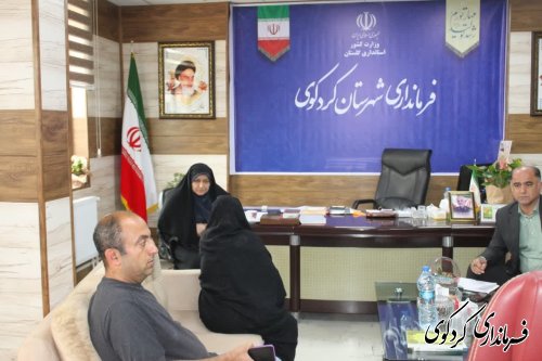 تعدادی از شهروندان با فرماندار کردکوی دیدار و گفتگو کردند