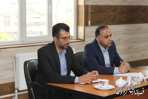 نشست پیگیری  بند ۶۱ مصوبه شورای اداری مشترک استان و شهرستان برگزار شد